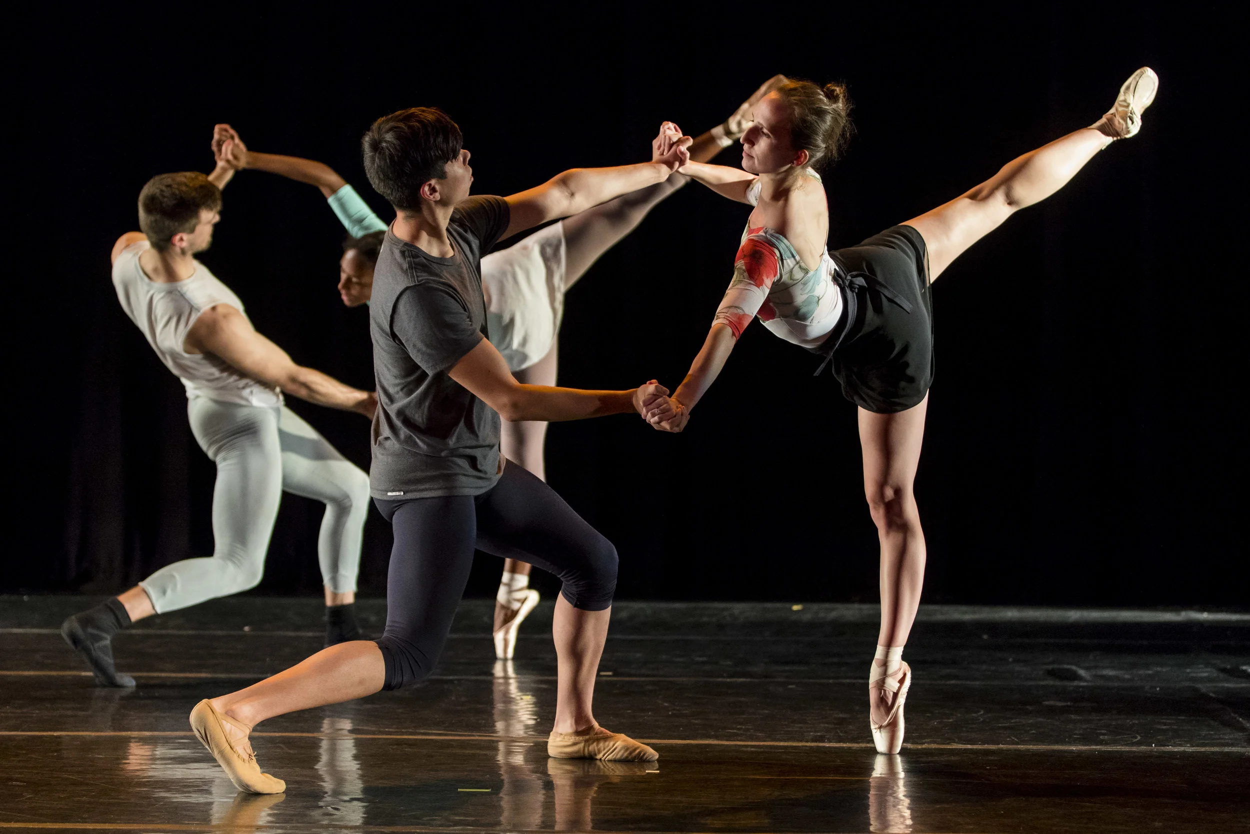 Scott McMahan, Coral Martin, Vincent Chavez and Emily Kerr
