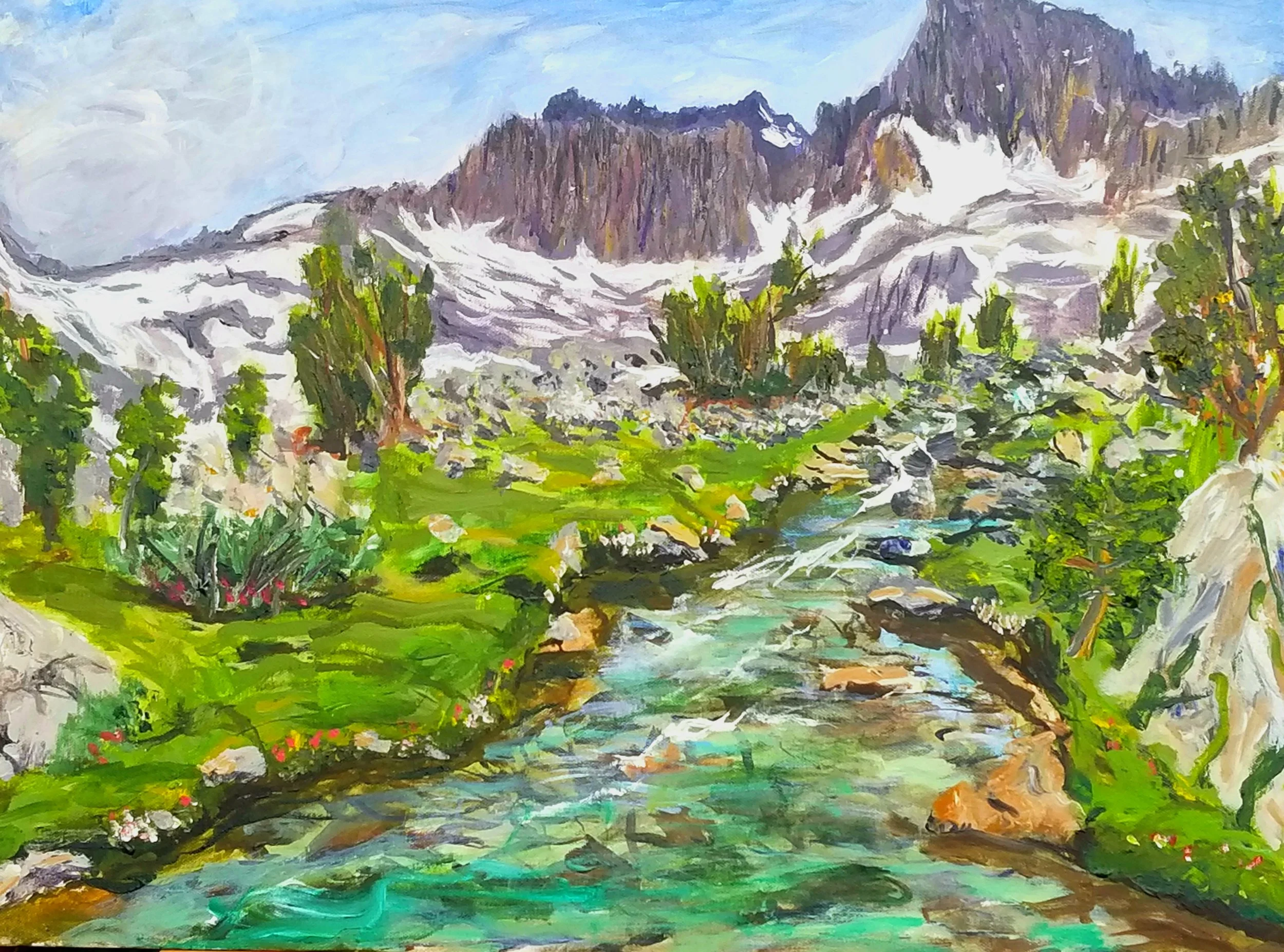 Above 4th of July Lake