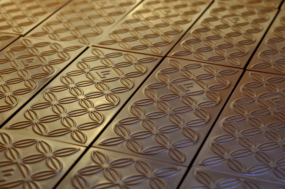 Pretty chocolate bars from Fruition