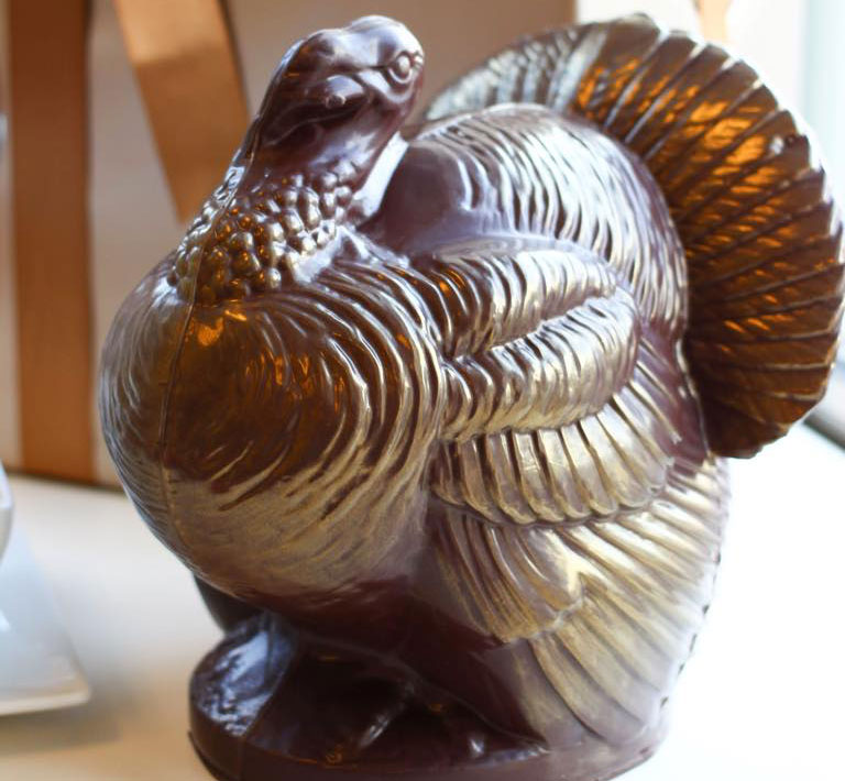A lovely chocolate turkey, just for me