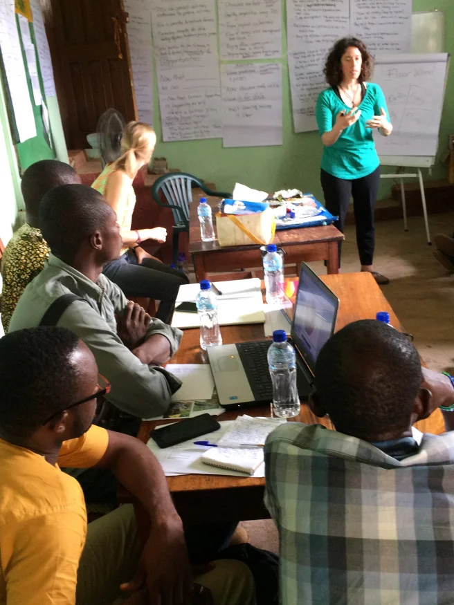 Another tasting in Kenema, Sierra Leone