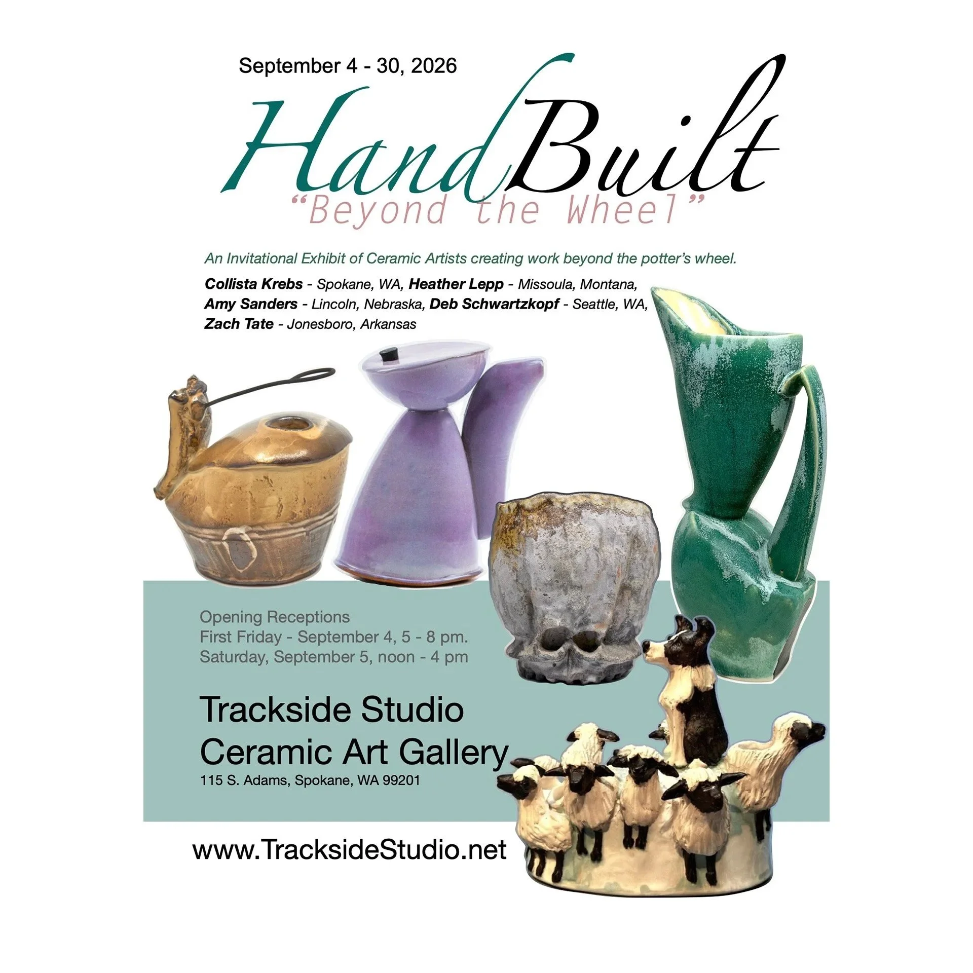 Click Here "HandBuilt" Shop the Exhibit 
