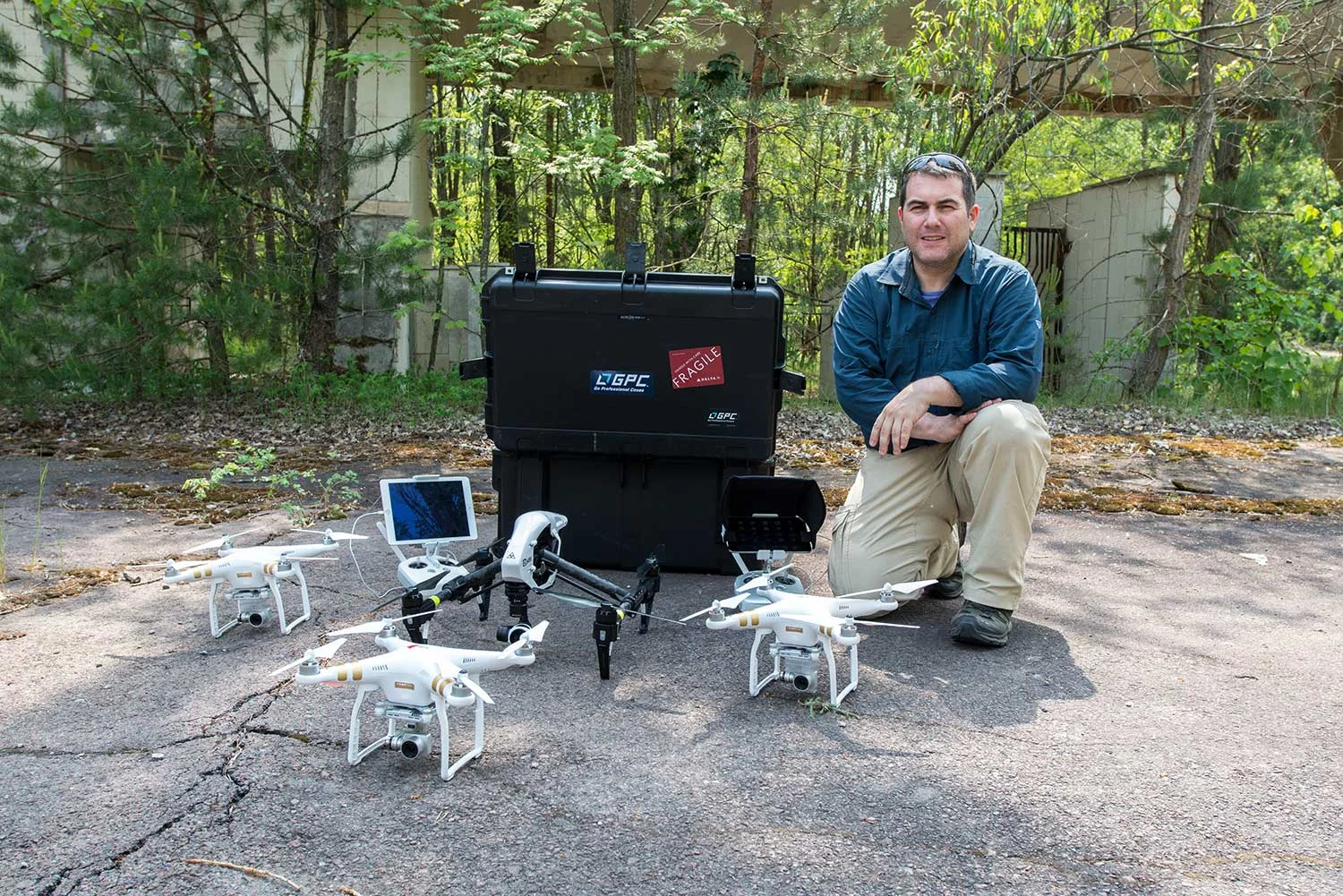 Aerial kit with back ups. You should have a back up for everything here.