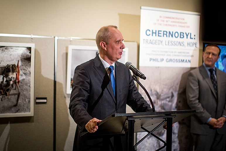 Ambassador Andrei Dupkiunas of the Permanent Mission of Belarus to the United Nations