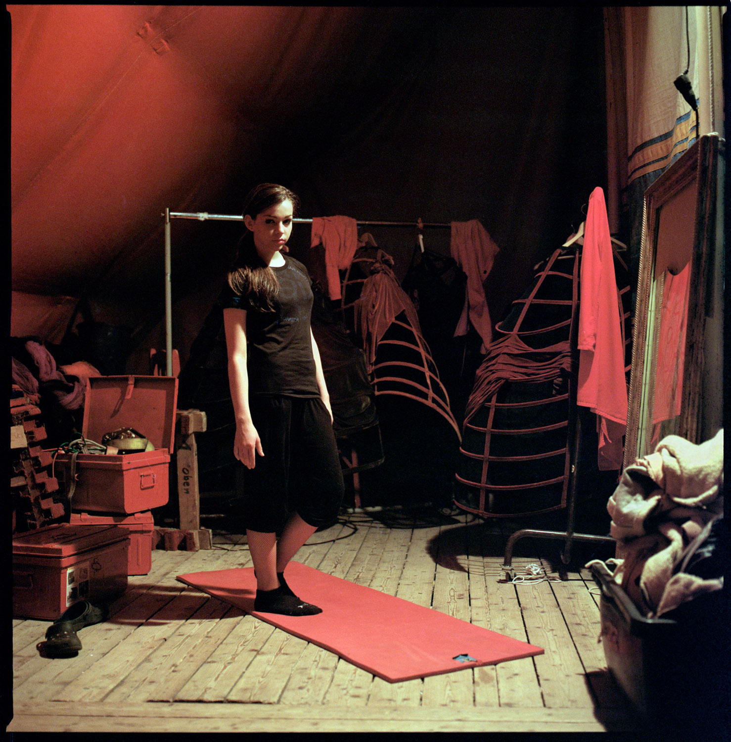 Backstage circus