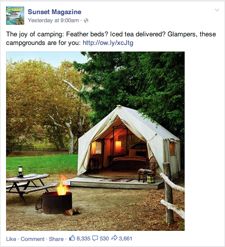 how to post blog content on social media