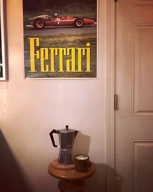 Late nights in the basement workshop recently.
#ferrari #bialetti