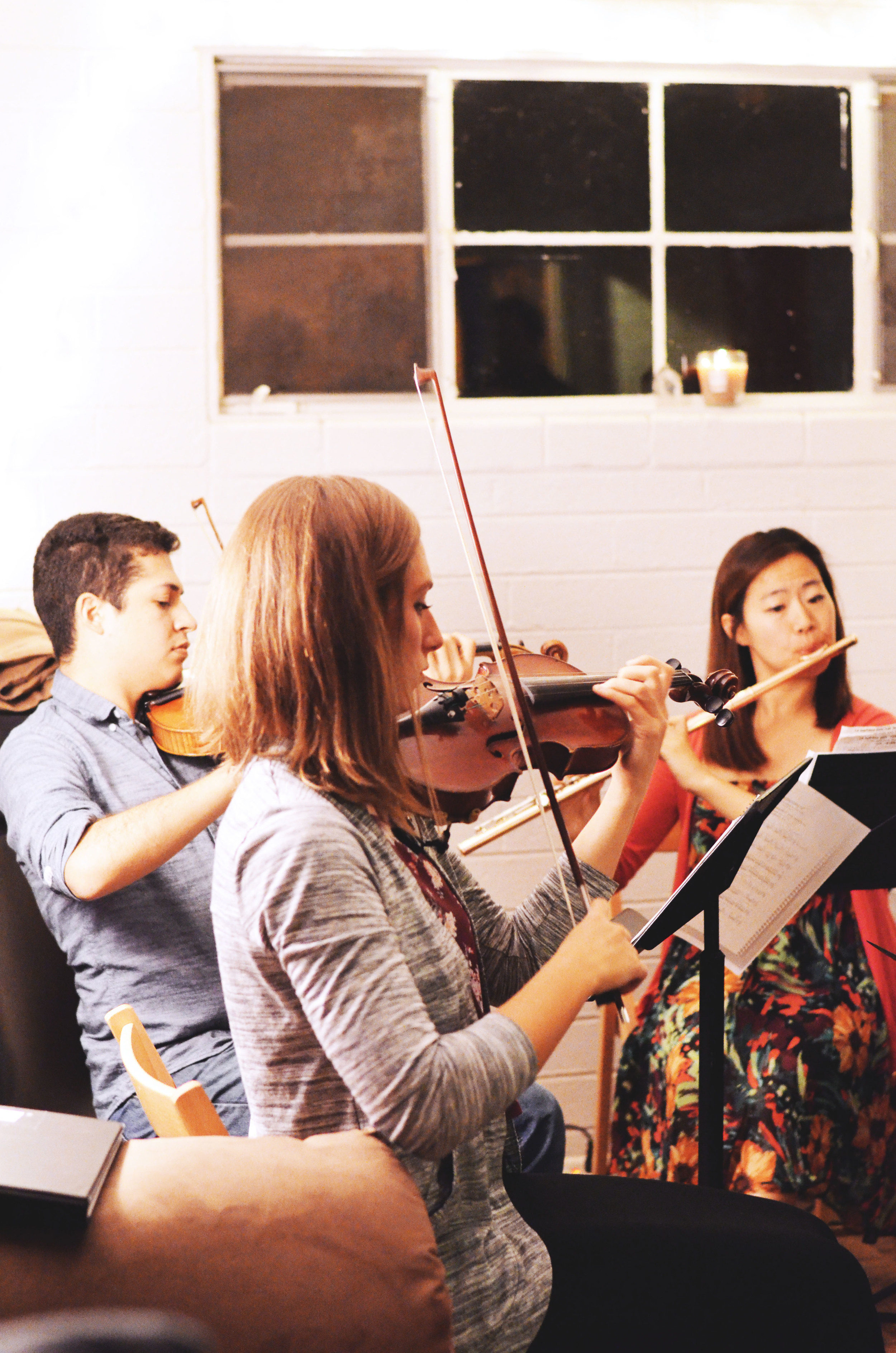 Left to Right: Emilio Vazquez, Olivia Lemmelin, NaYoung Ham