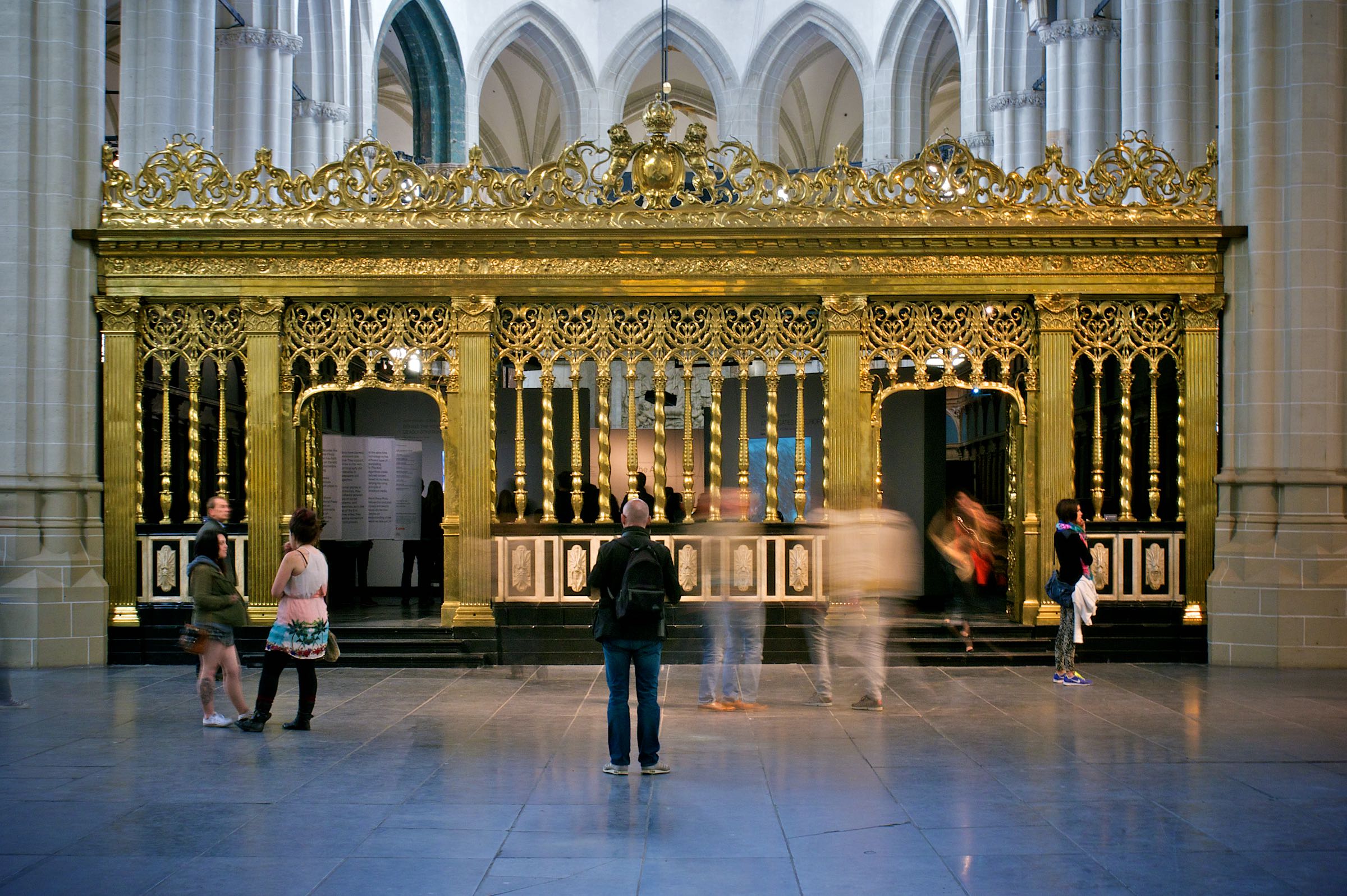 Exhibition in a Church