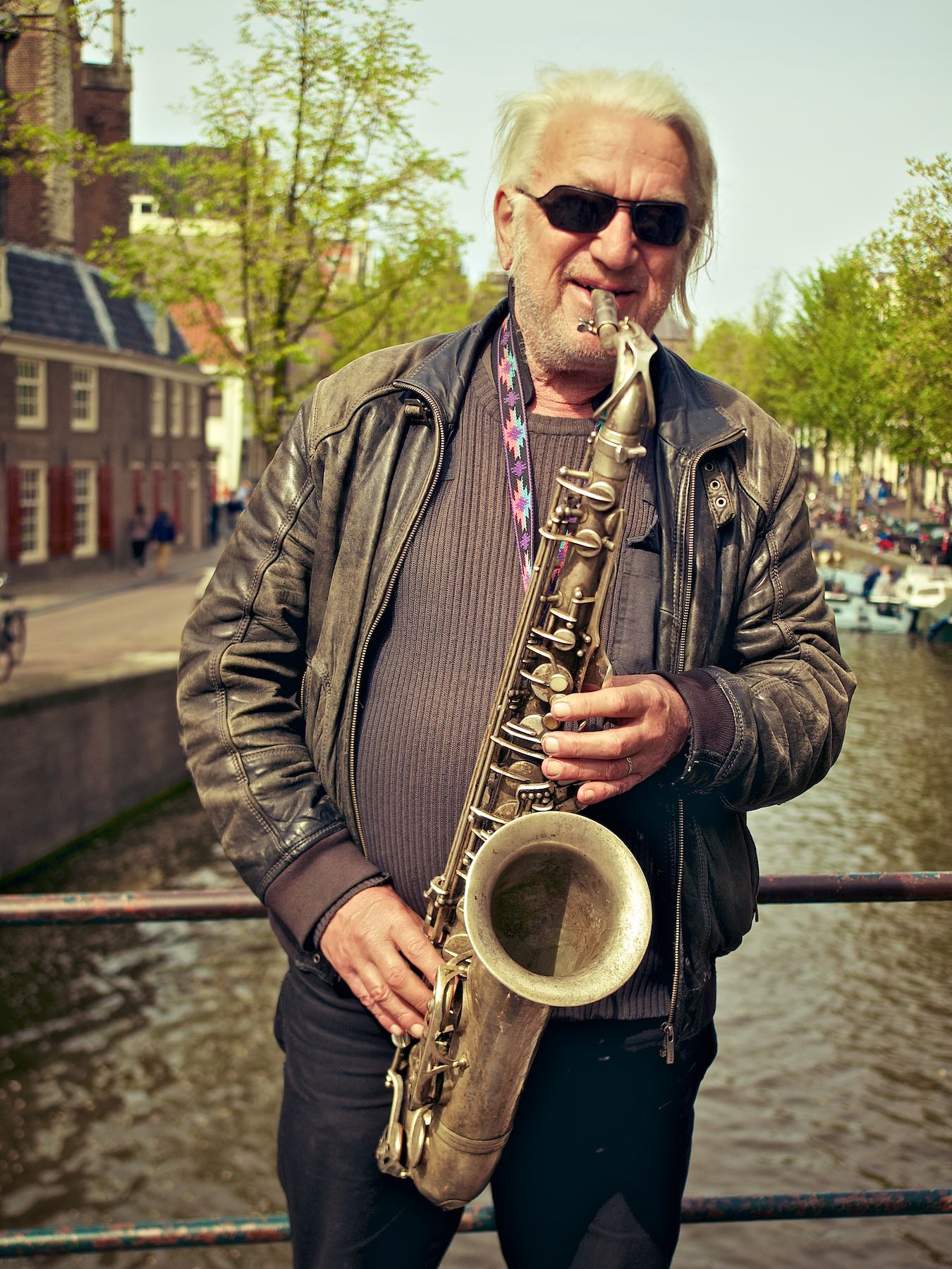 Saxophone on the Bridge