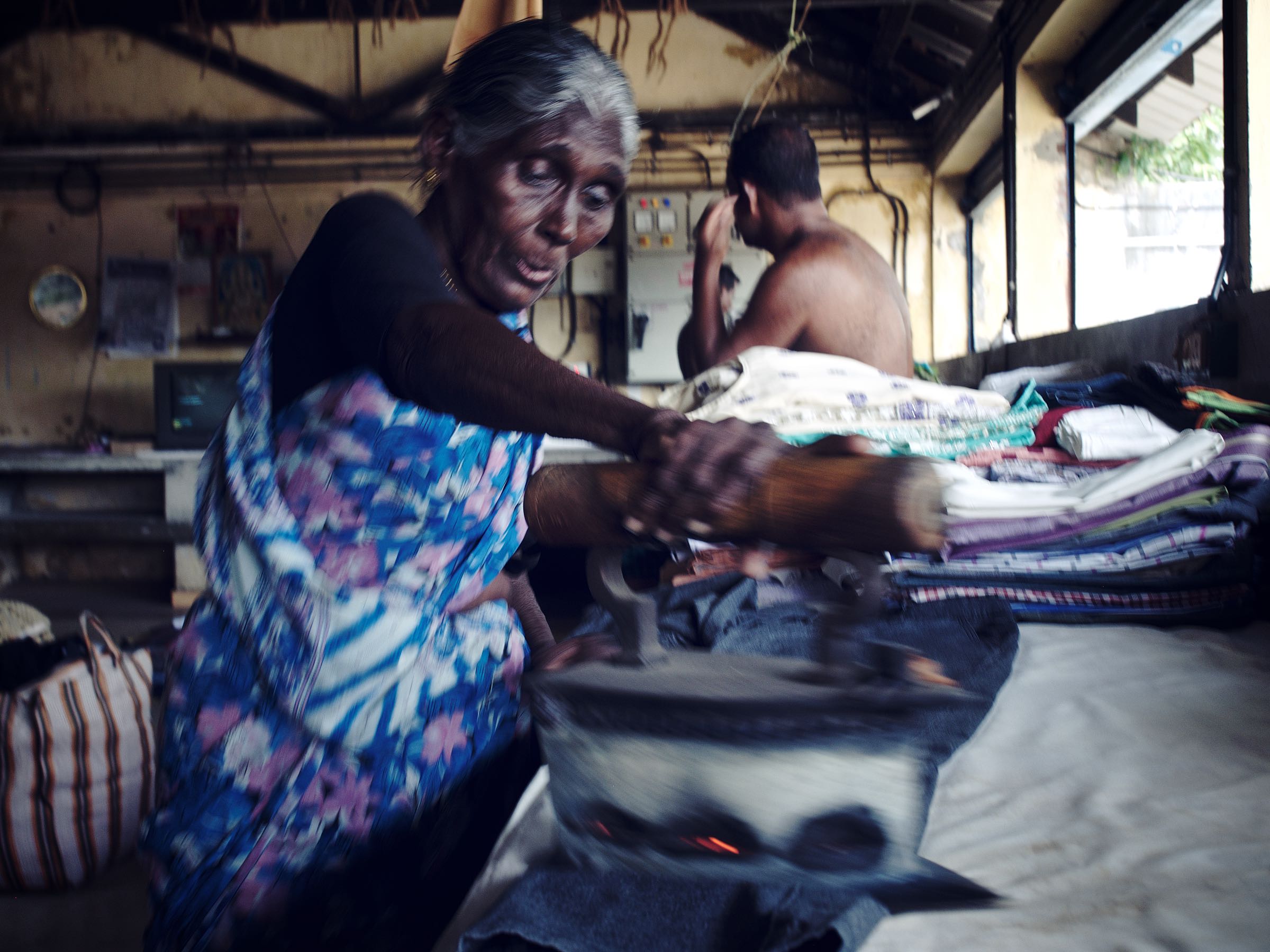 Traditional Ironing