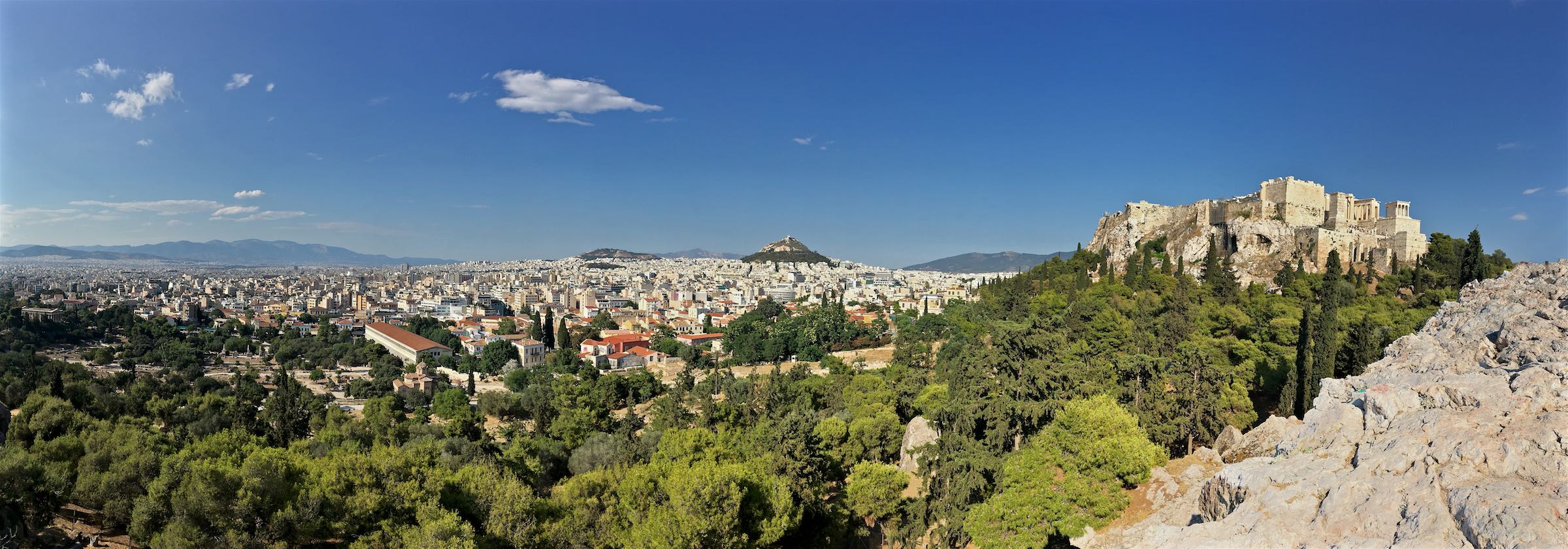 Panorama from the Areopagus Hill