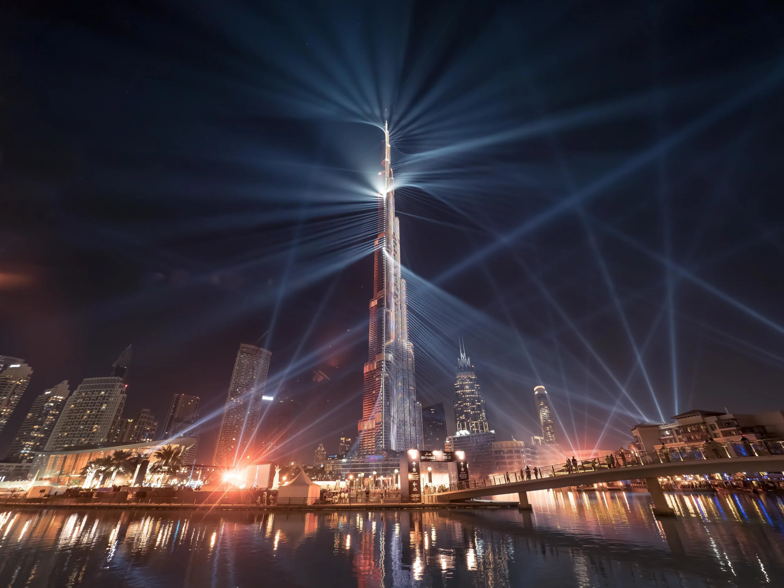 Downtown Dubai - LightUp2018