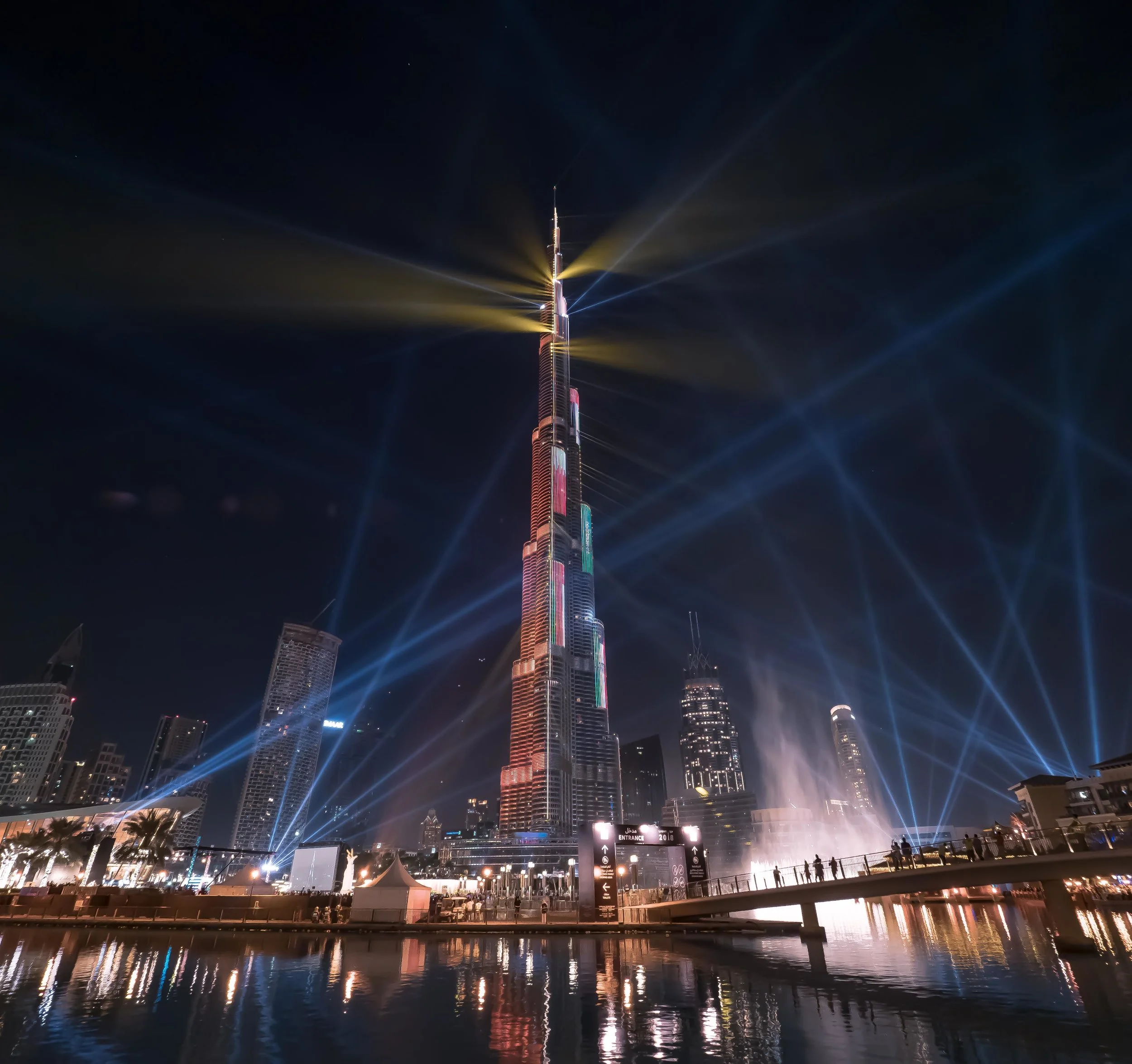 Downtown Dubai - LightUp2018