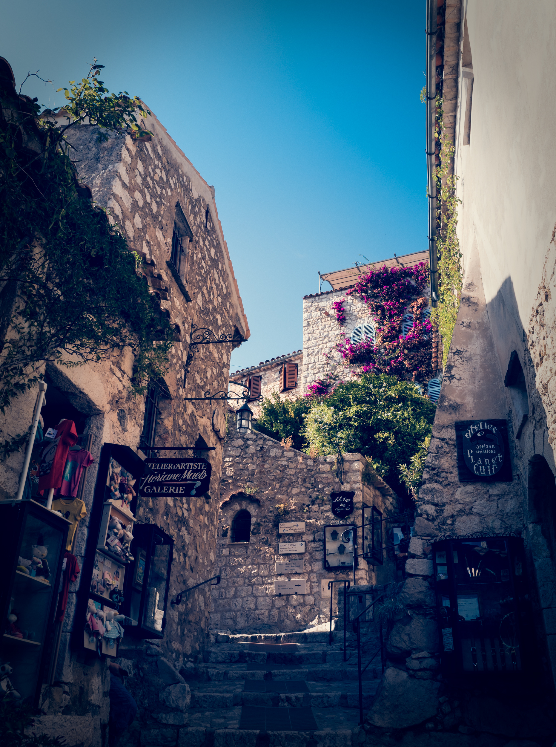 Eze's medieval town