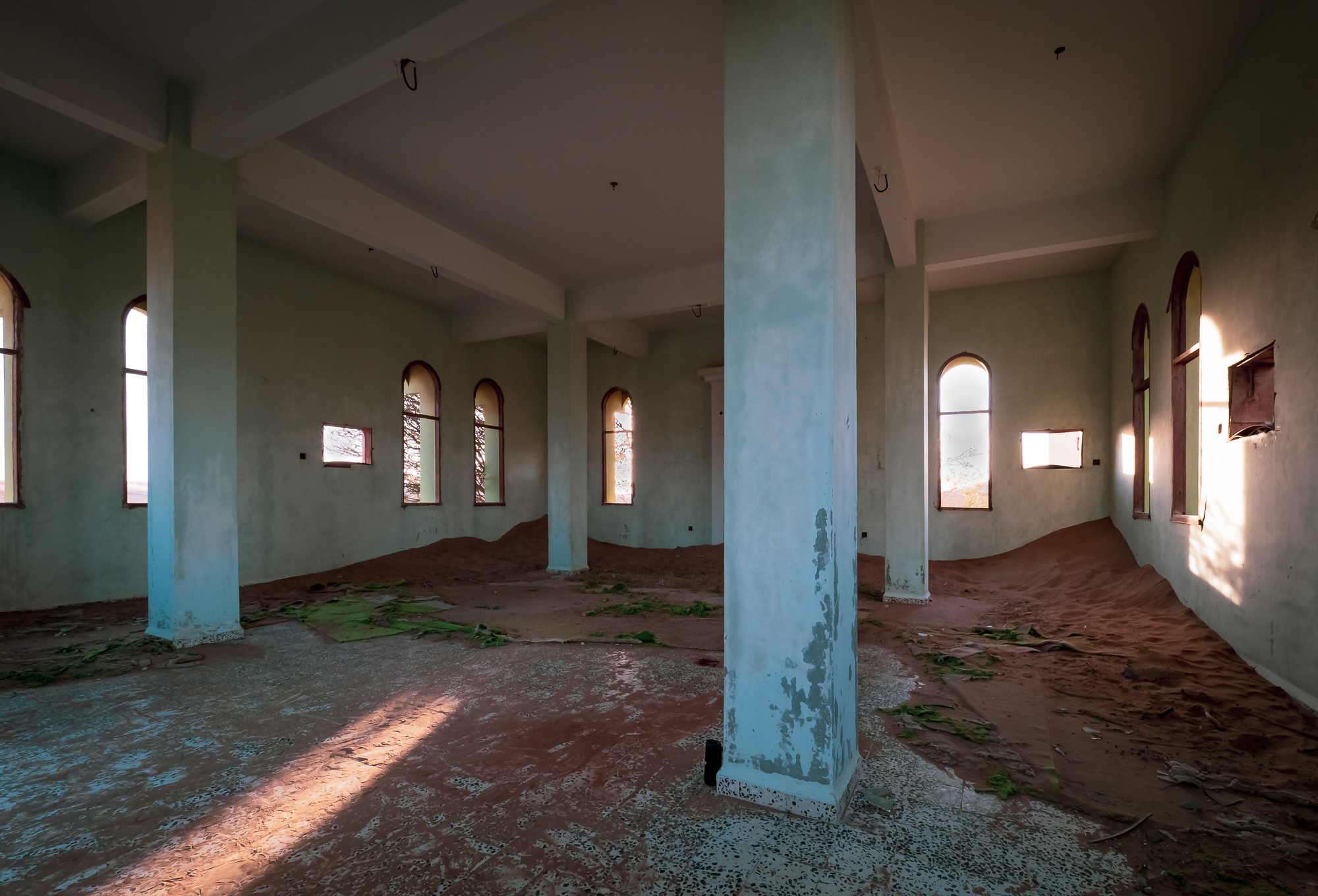 Mosque interiors