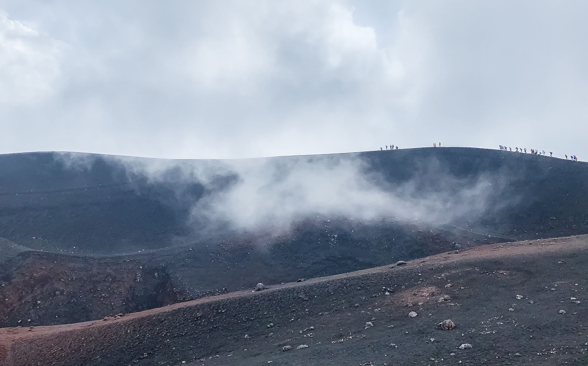 On the Crater's Edge