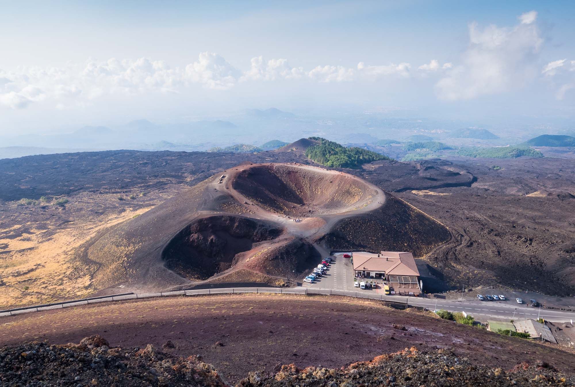 Craters Silvestri of Mount Etna