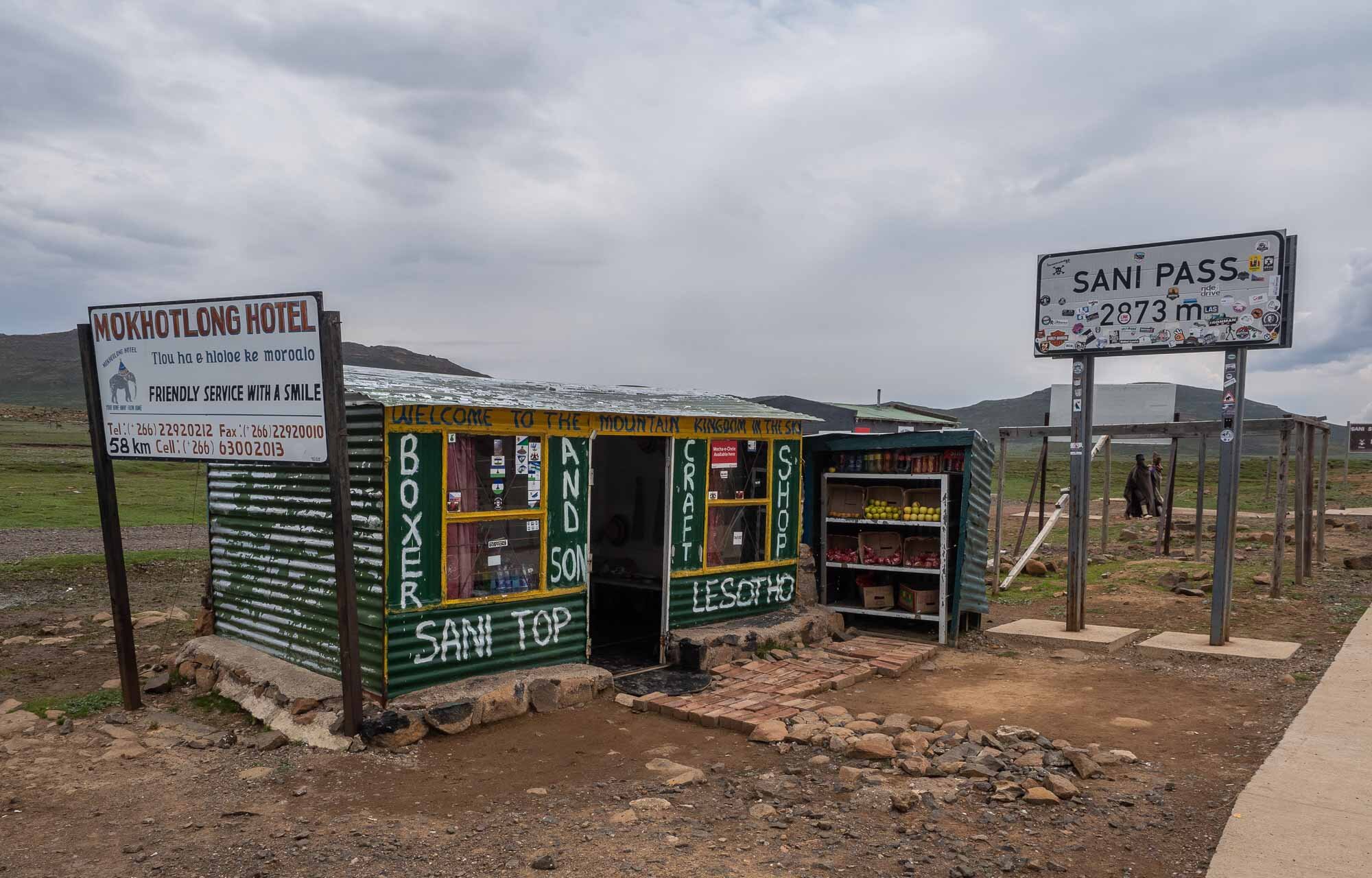 Sani Pass Border