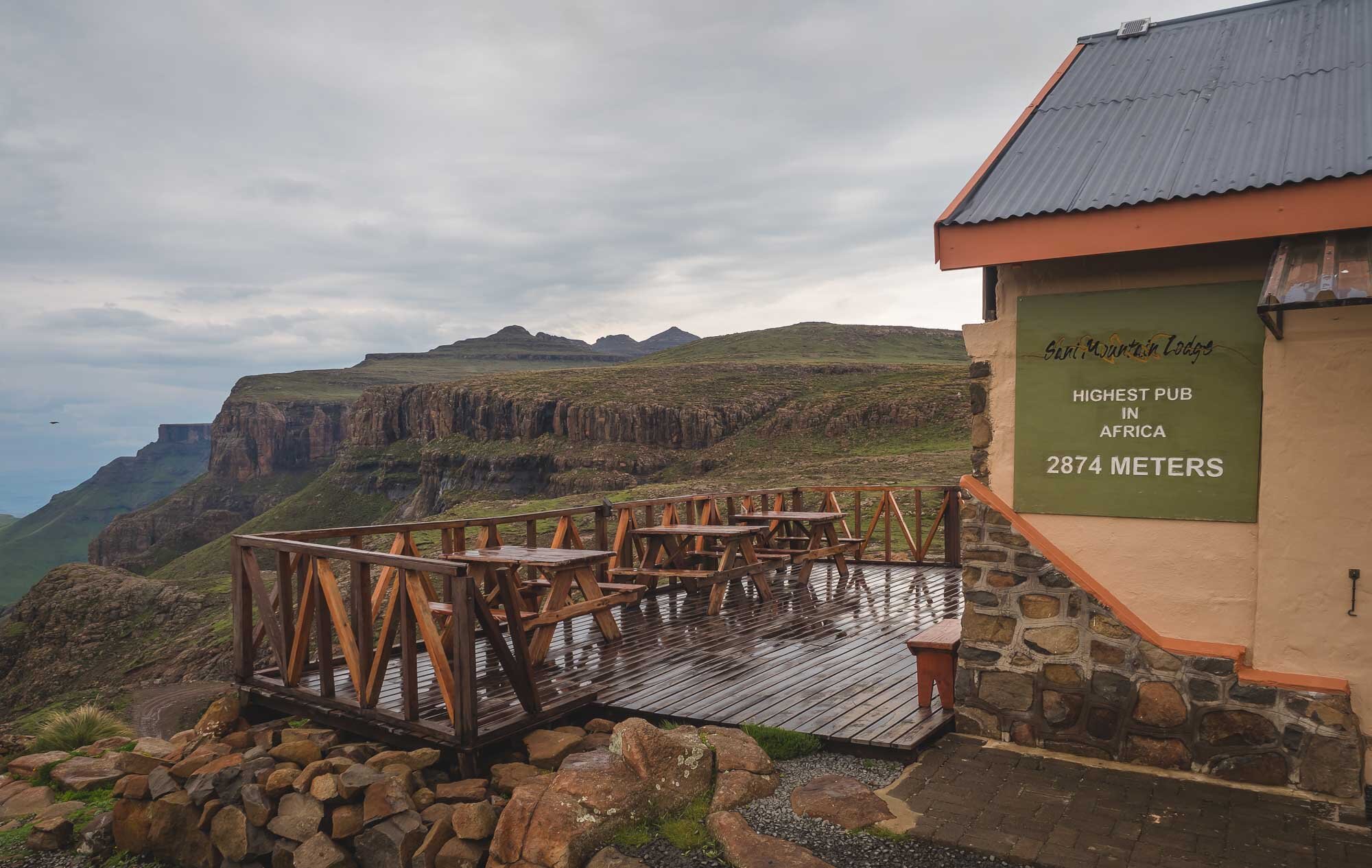 The Highest Pub in Africa