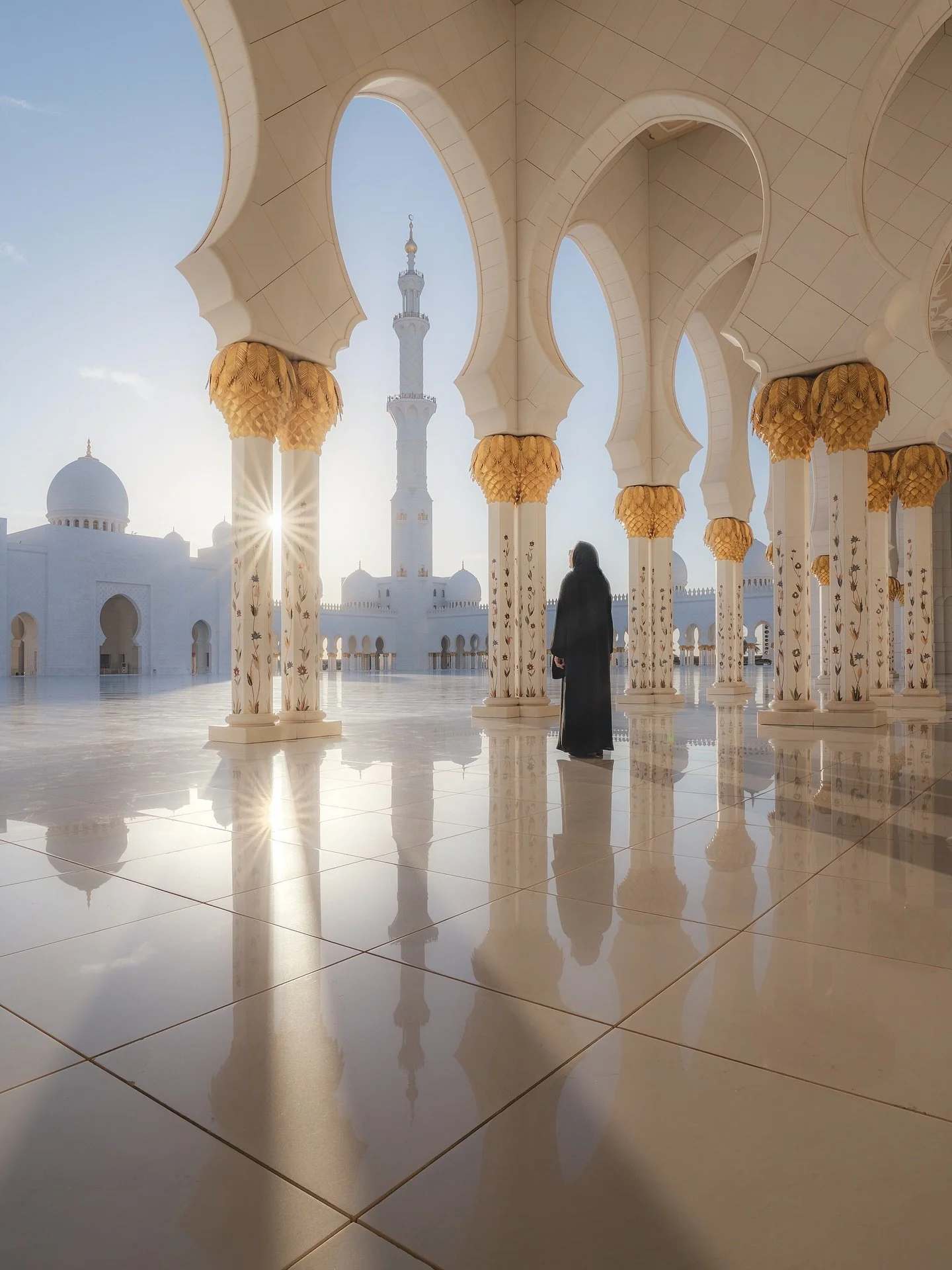 A time for reflection 🕌 
.
#masjid #szgm #thisisabudhabi #ramadan