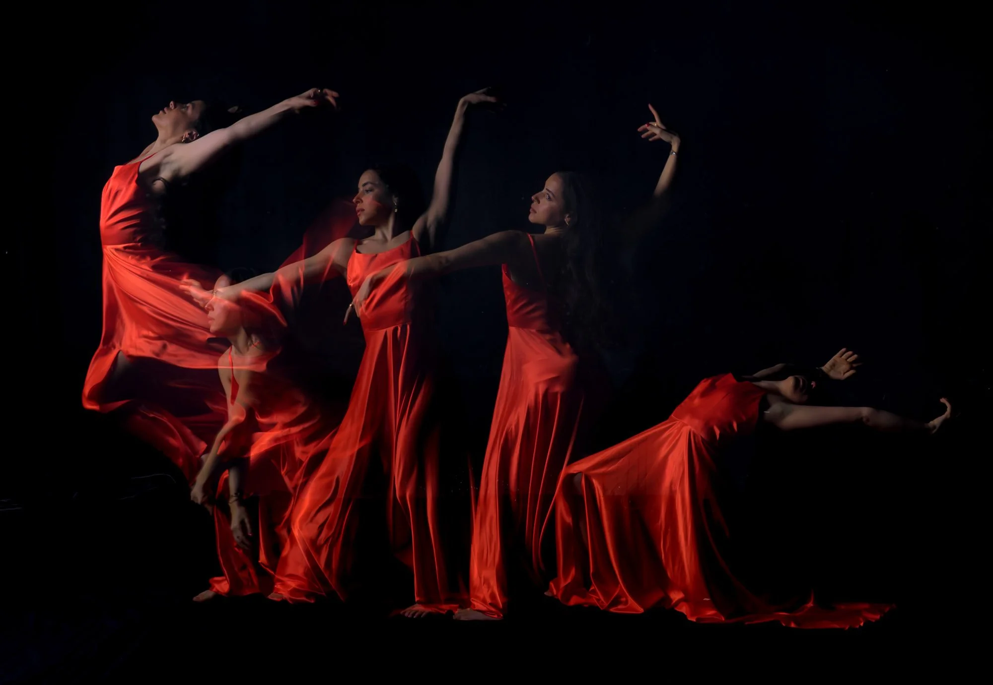  Everything Else 
 Multiples 
Multiple flashes during a long exposure generated this effect in a single image during a studio session.