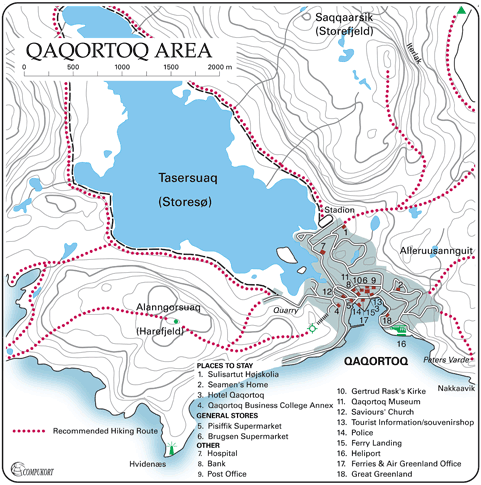 Qaqortoq, Tasersuaq.