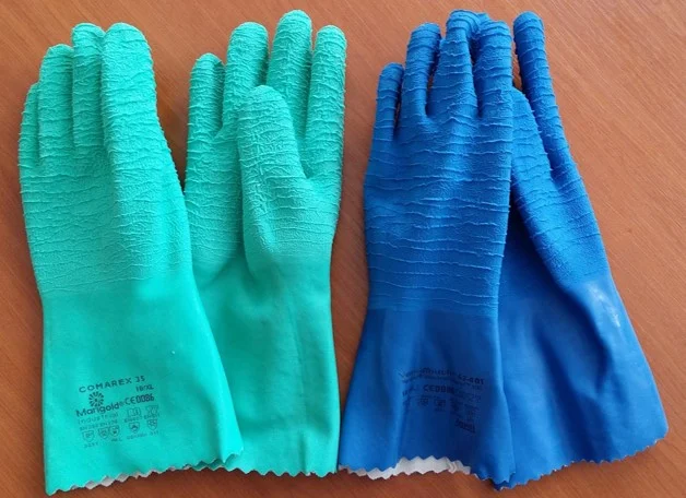 Examples of chemical specific gloves.