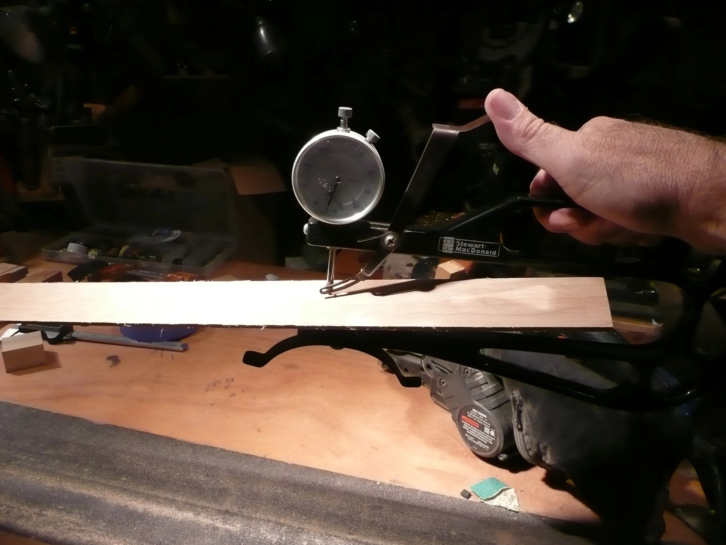  To a consistant 3/16" 