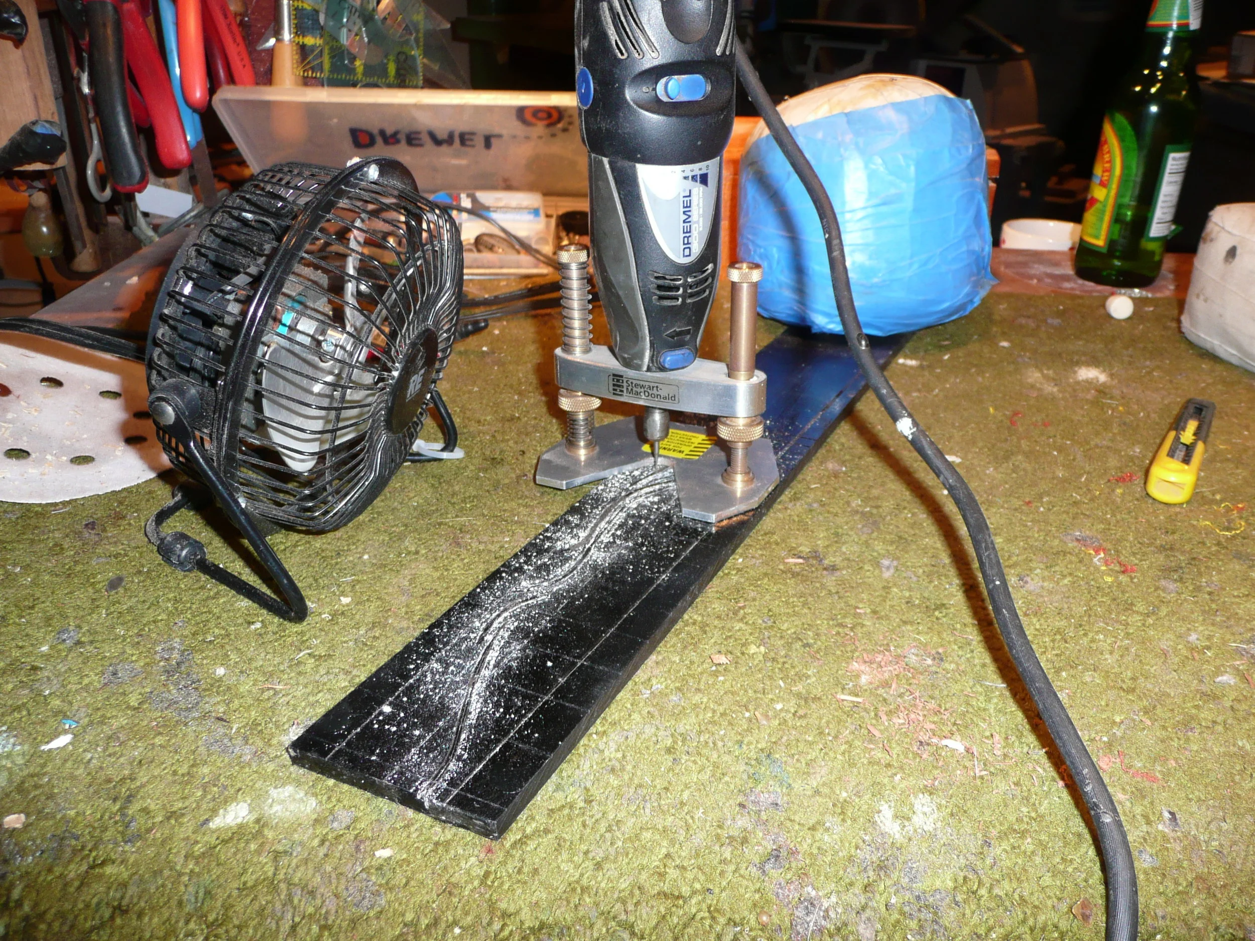  Nervous time with mini router 