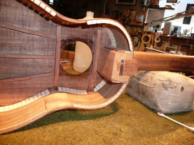  Way overdone Uke neck joint 