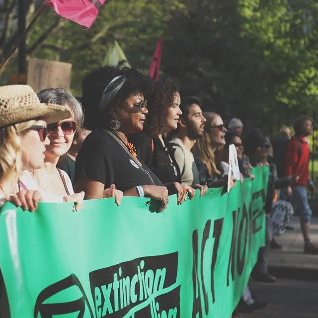 Today was an extremely humbling show of solidarity. People coming together, peacefully and respectfully, to make noise and continue to take a stance for the fact we are in a climate emergency. We will not stop until the Government declare this. A mas