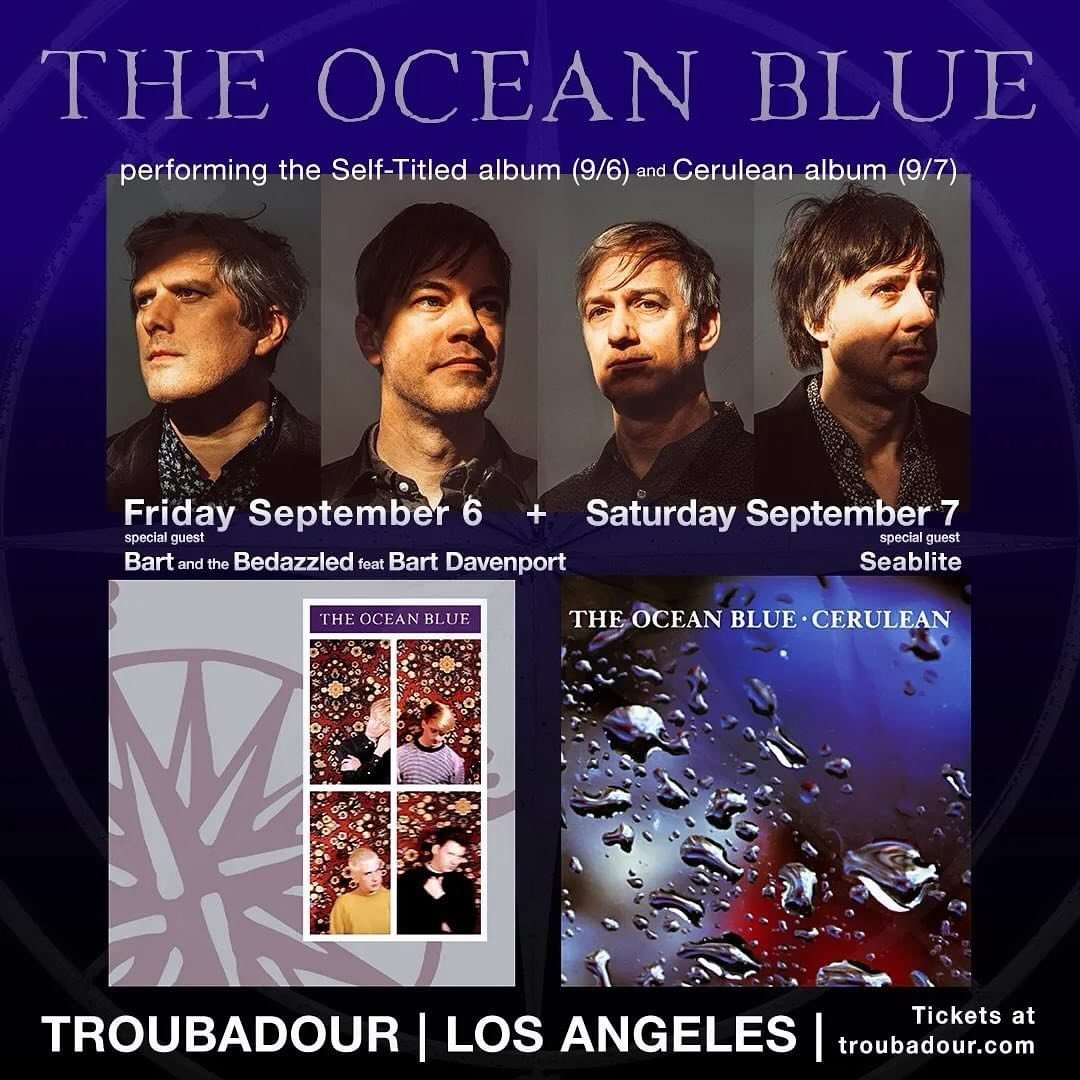 LA. Our shows this September @thetroubadour are approaching sell out - hope to see you there 🌊