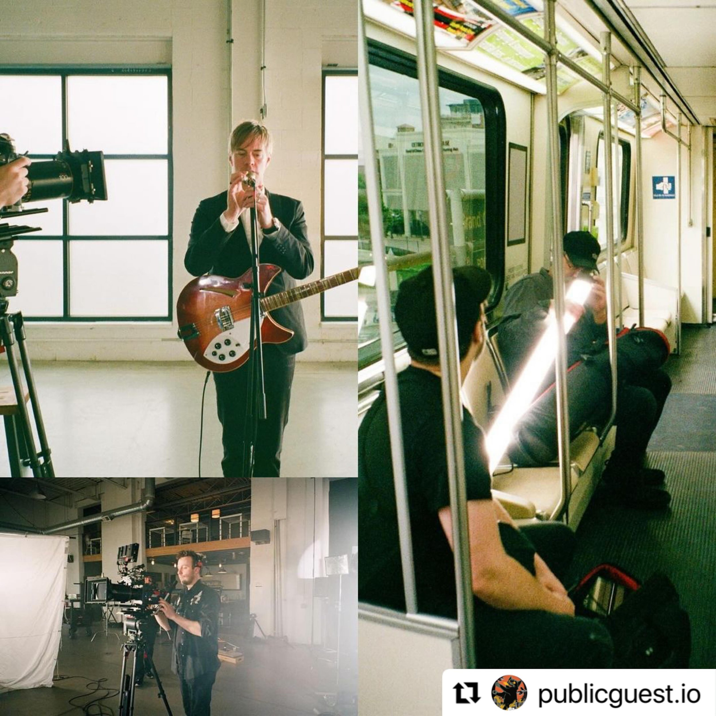 #Repost @publicguest.io
・・・
Some new 35mm film stills captured during the making of The Ocean Blue&rsquo;s &ldquo;Denmark&rdquo; music video. 

@theoceanblue 

📸 Fujifilm Natura Black 35mm
Developing &amp; Scans by @gelatinlabs 
.
.
#behindthescenes