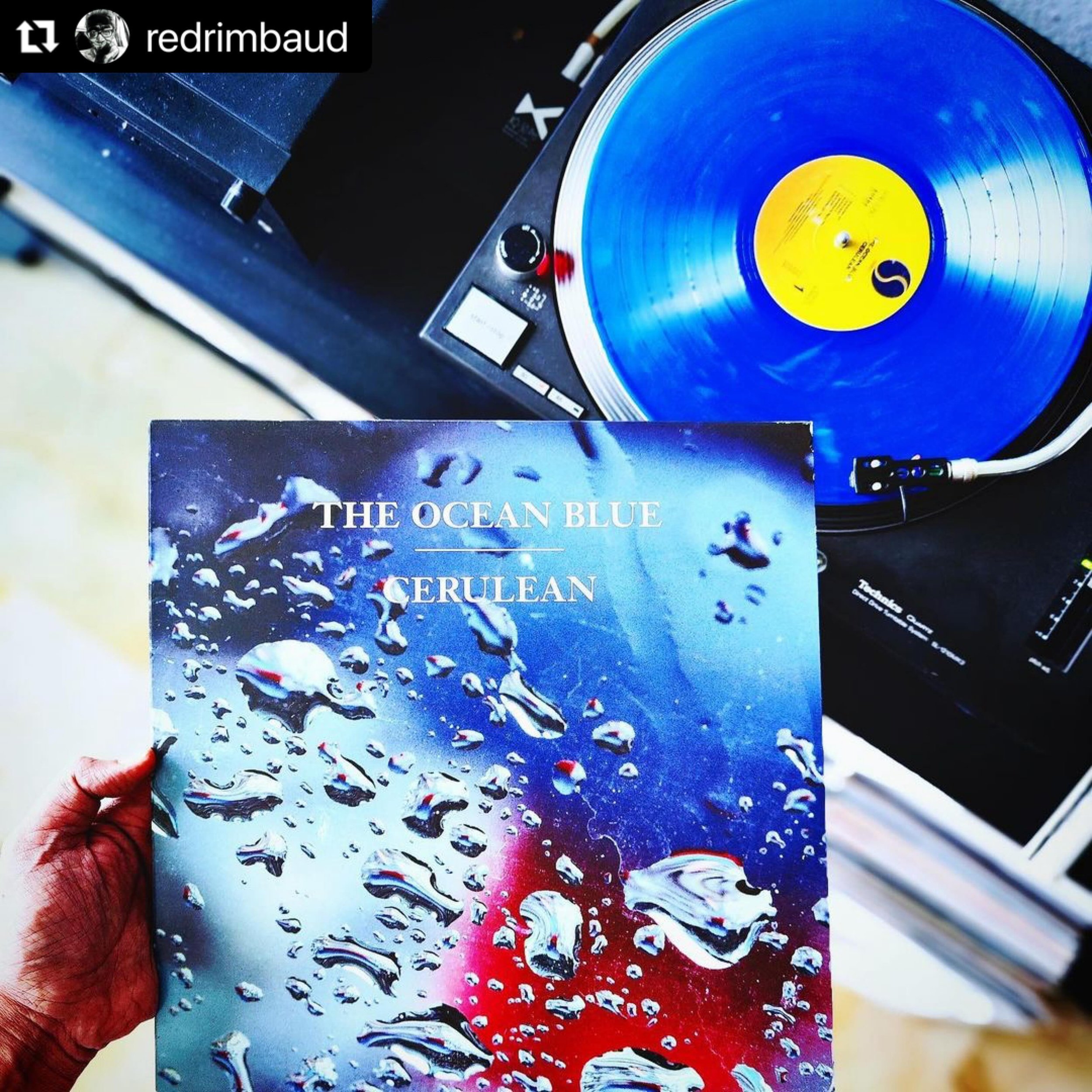 #Repost @redrimbaud 💧
・・・
⠀
The Ocean Blue - Cerulean (1991/2015)⠀
⠀
~~~~~~⠀
⠀
A most perfectly crafted indie dreampop album from more than 30 years ago by one of the bands that should have been bigger than they were. Glorious chiming guitars, float