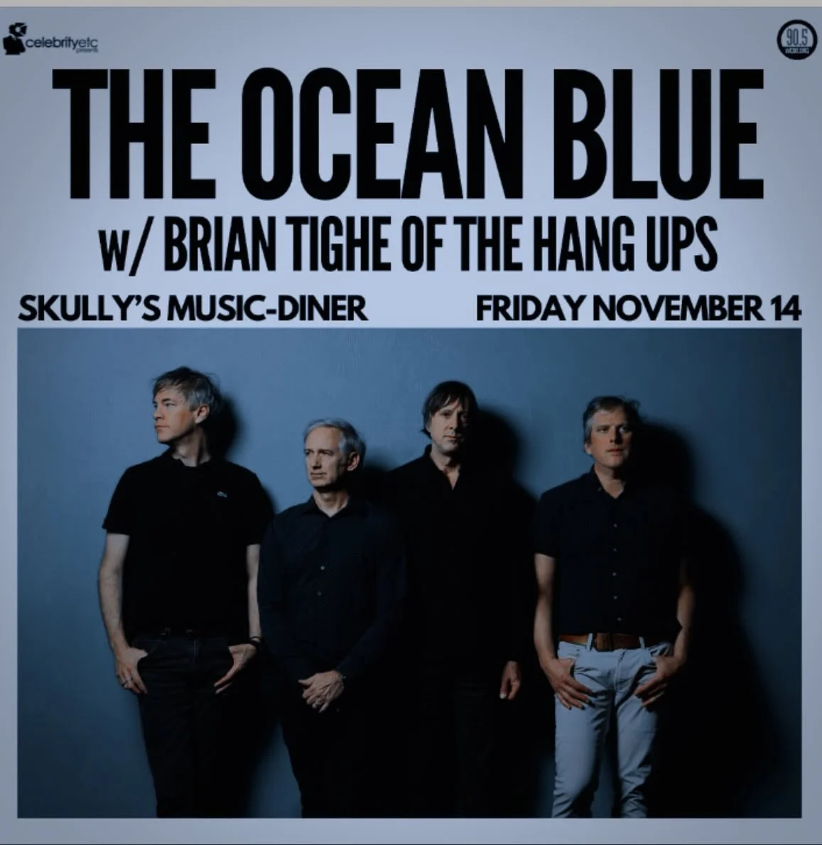 Columbus, OH - Times for Tonight!
7pm Doors
8pm Brian Tighe
9:10pm The Ocean Blue