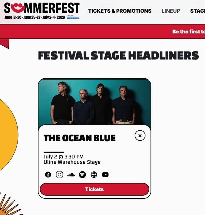 This Thursday in Milwaukee @summerfest ☀️
