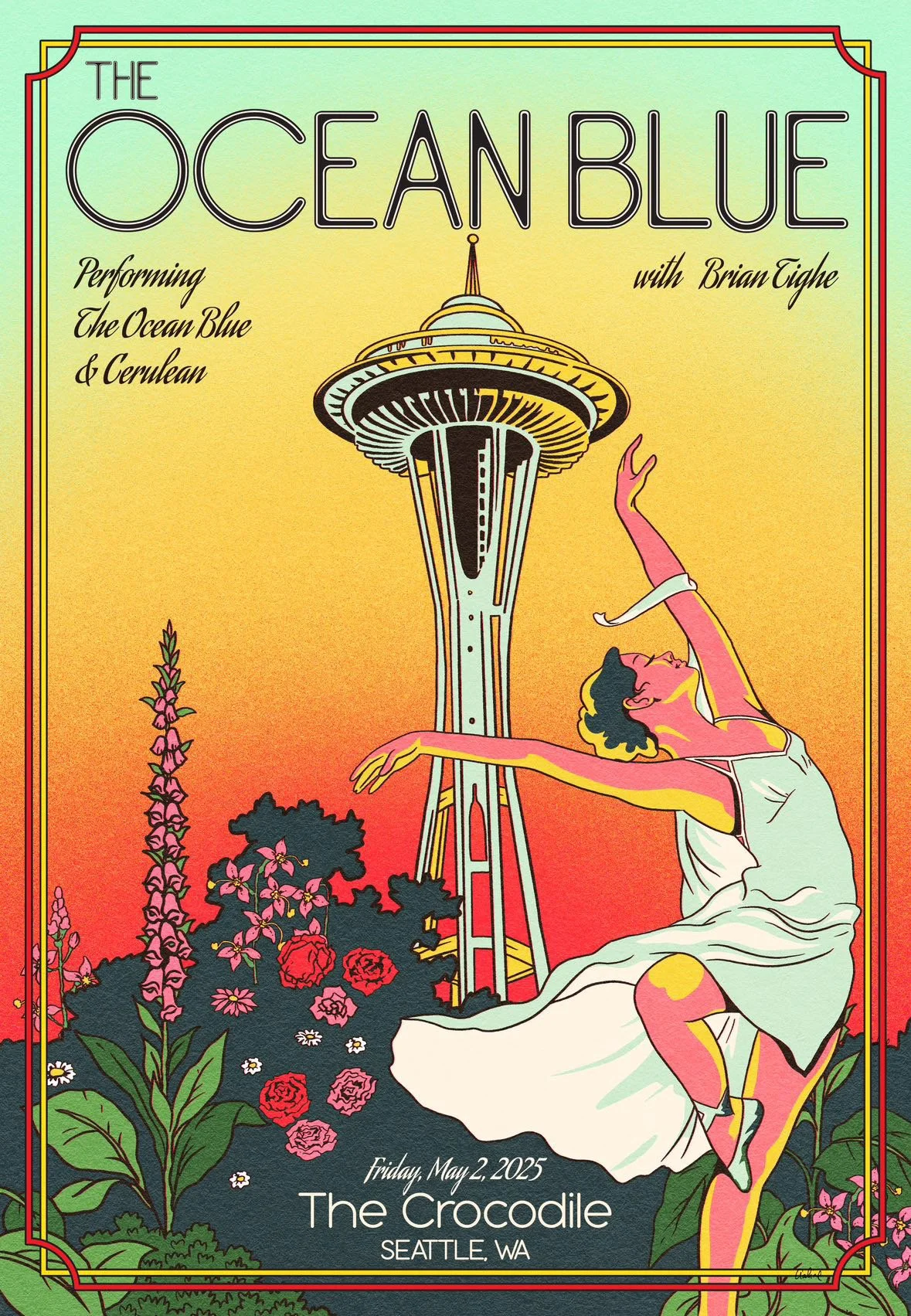 May 2 Seattle Show Poster (Ltd. Ed.)