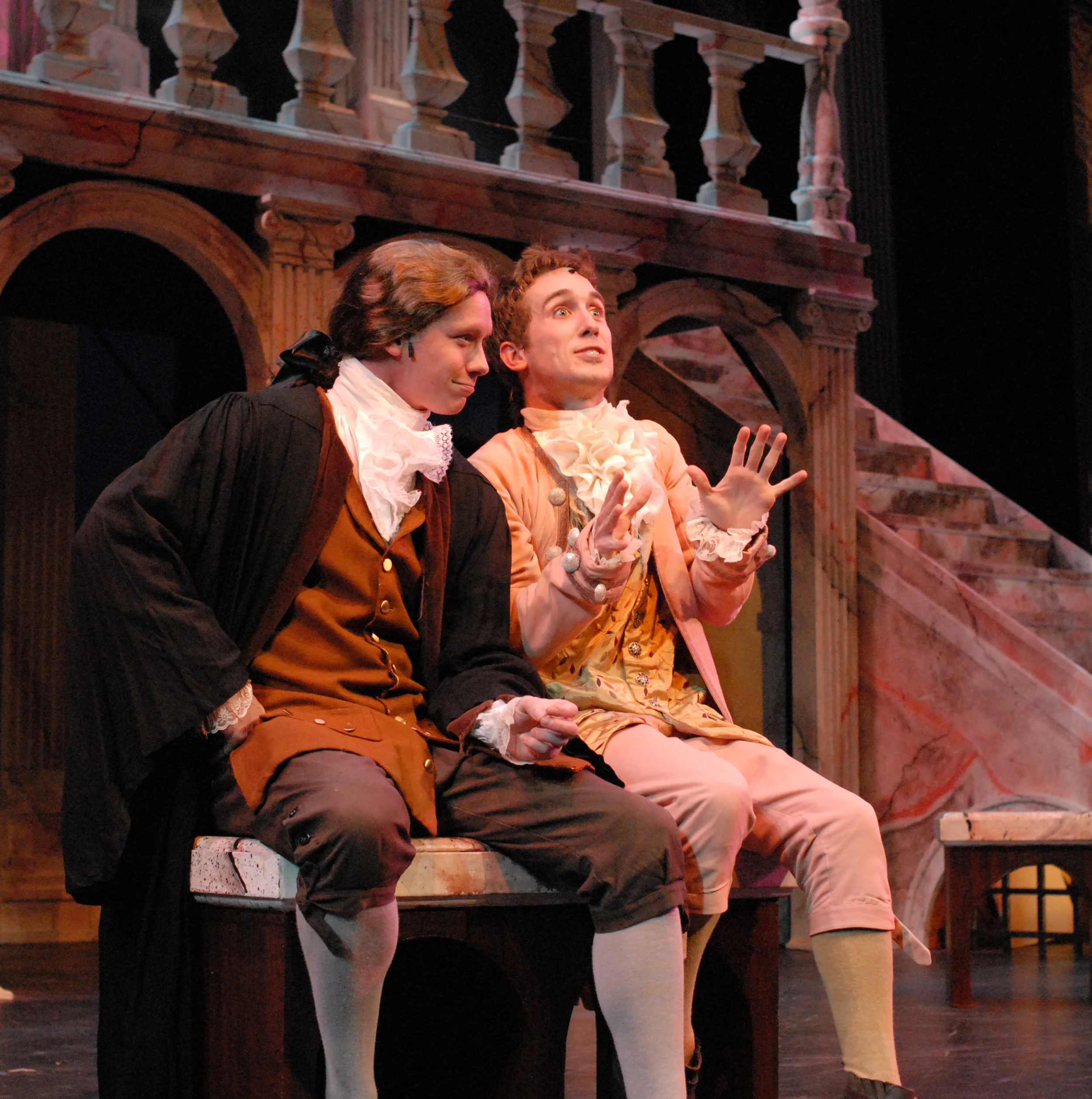 Matthew McGloin as Tranio in The Taming of the Shrew