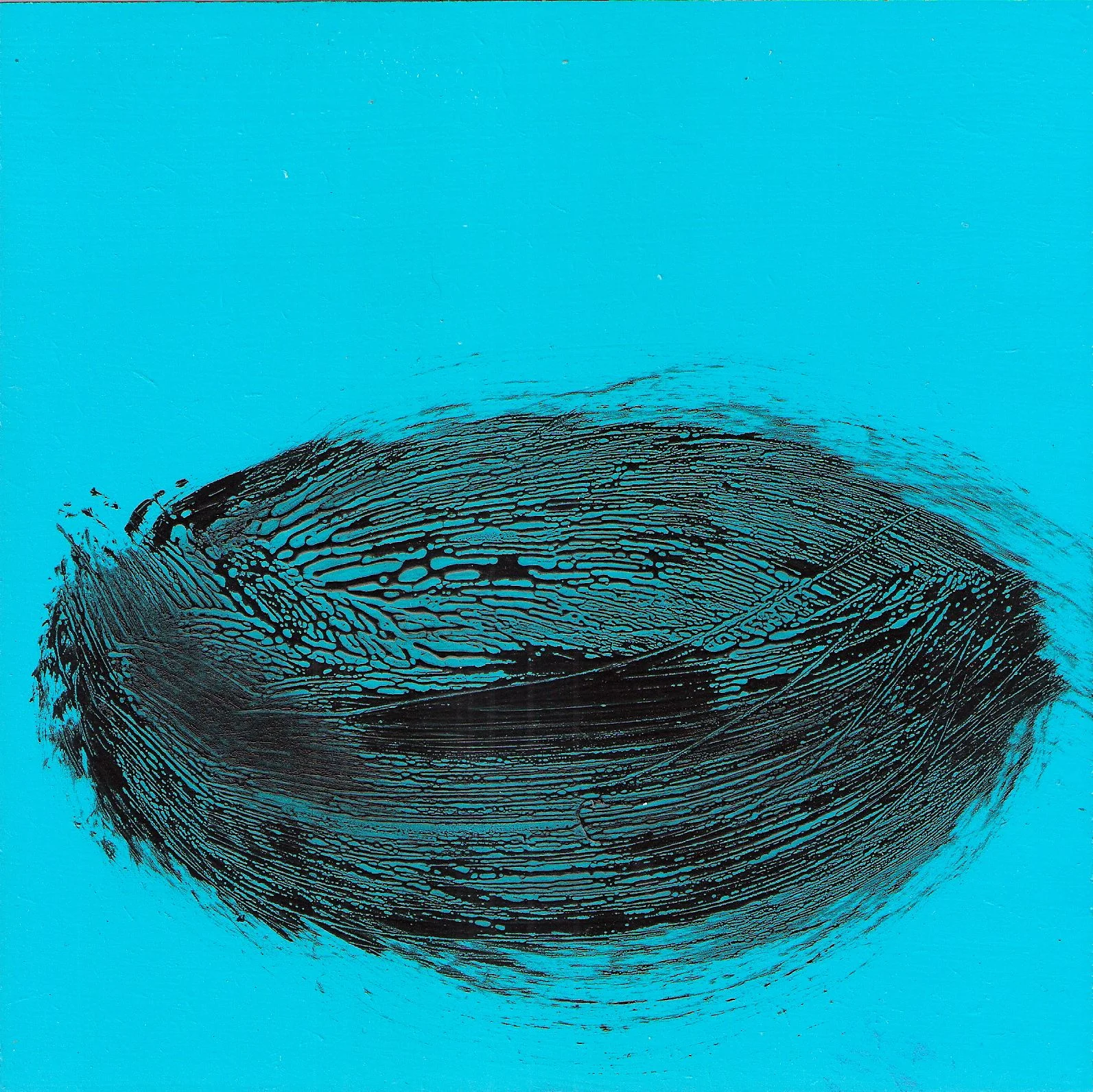 Nest 2011 Acrylic on panel 16" h x 16" w Exhibited as part of Wreck of the Halcyon, Cricket Engine, Oakland CA 2011 Collection of Steve Briscoe