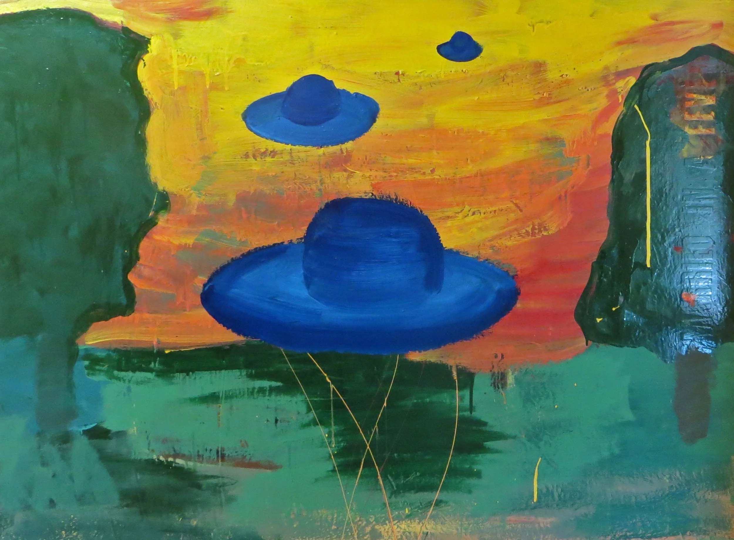 Jackson 2006 Mixed media on panel 36" h x 48" w 2013 Exhibited in Vessels at Arts Benicia, Benicia CA juried by Larry Rinder