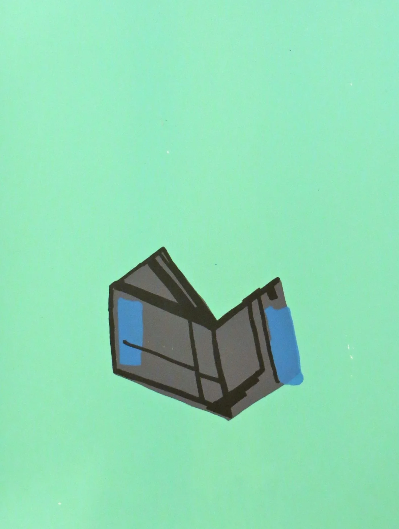 House 3 2015 serigraph 14" h x 11" w
