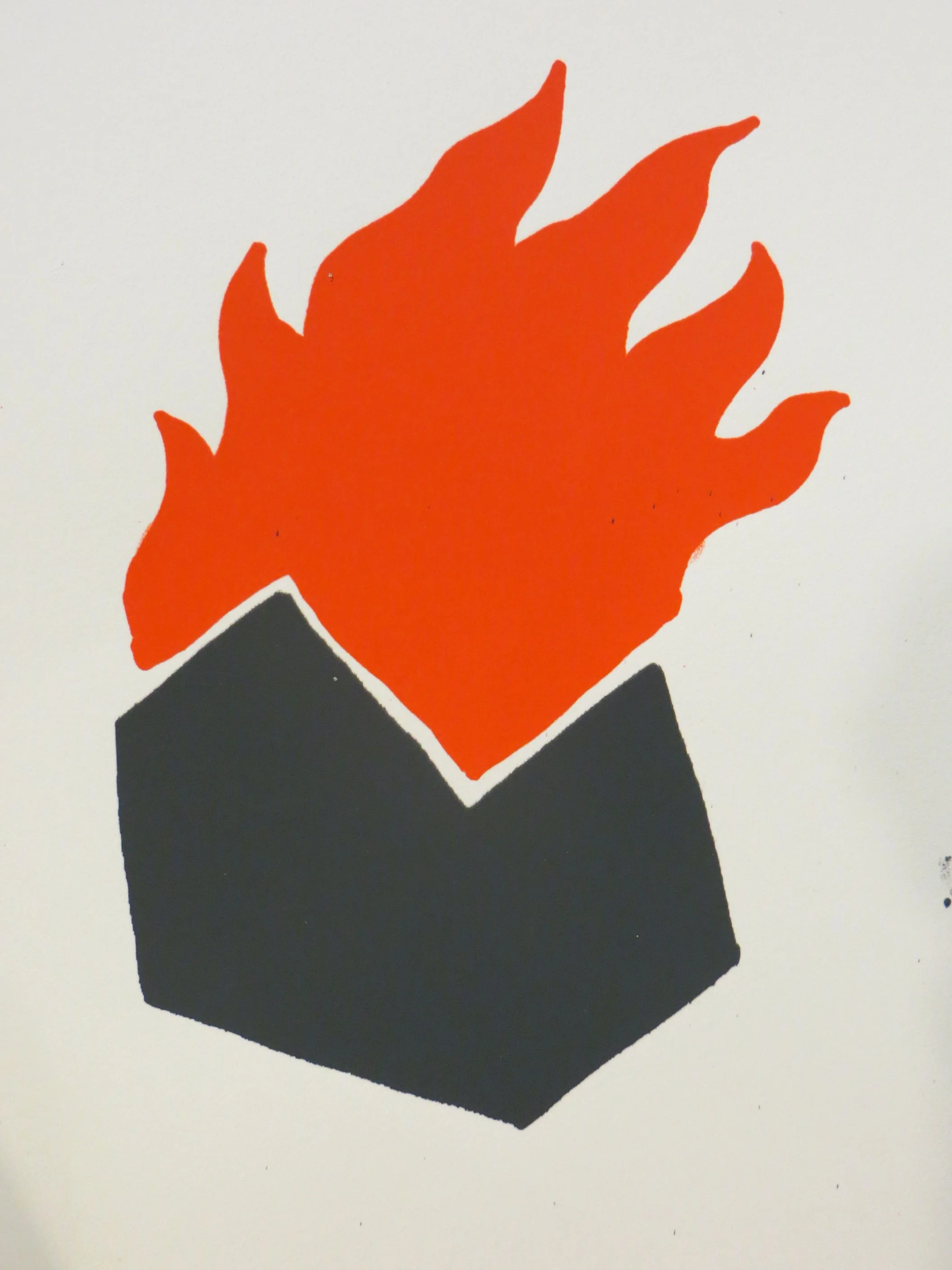Housing Market 1 2015 serigraph 14" h x 11" w