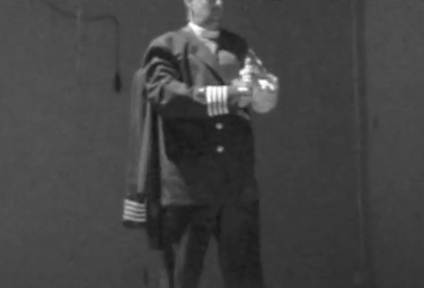  The Captain assumes command. 