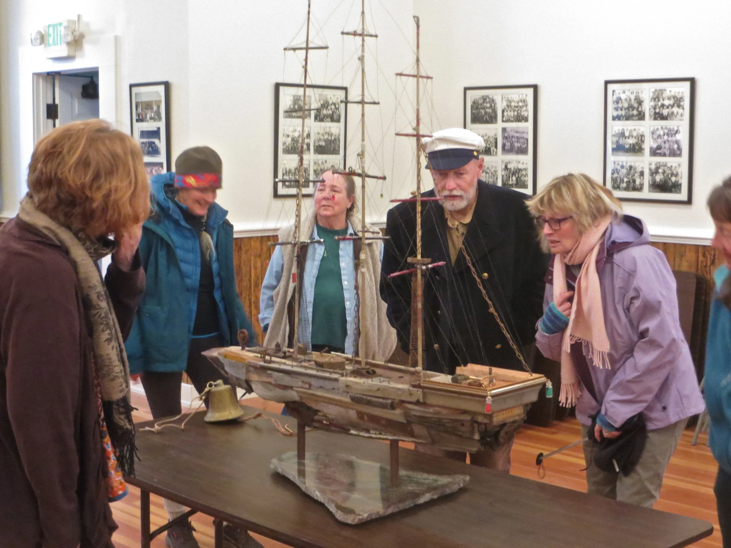    USS SILVER CLIPPER - 2016 50" long x 12" wide x 69” high Scavenged wood, fishing poles, found objects  &nbsp;  Click for      MORE IMAGES &amp; INFO  about this ship  &nbsp; 