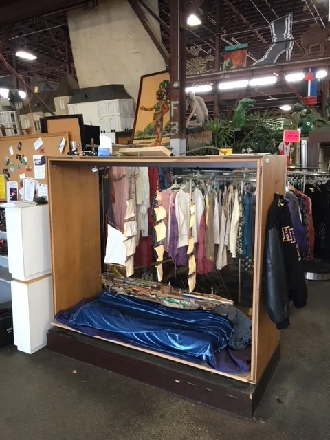  Installation view:  at Urban Ore January 2018 