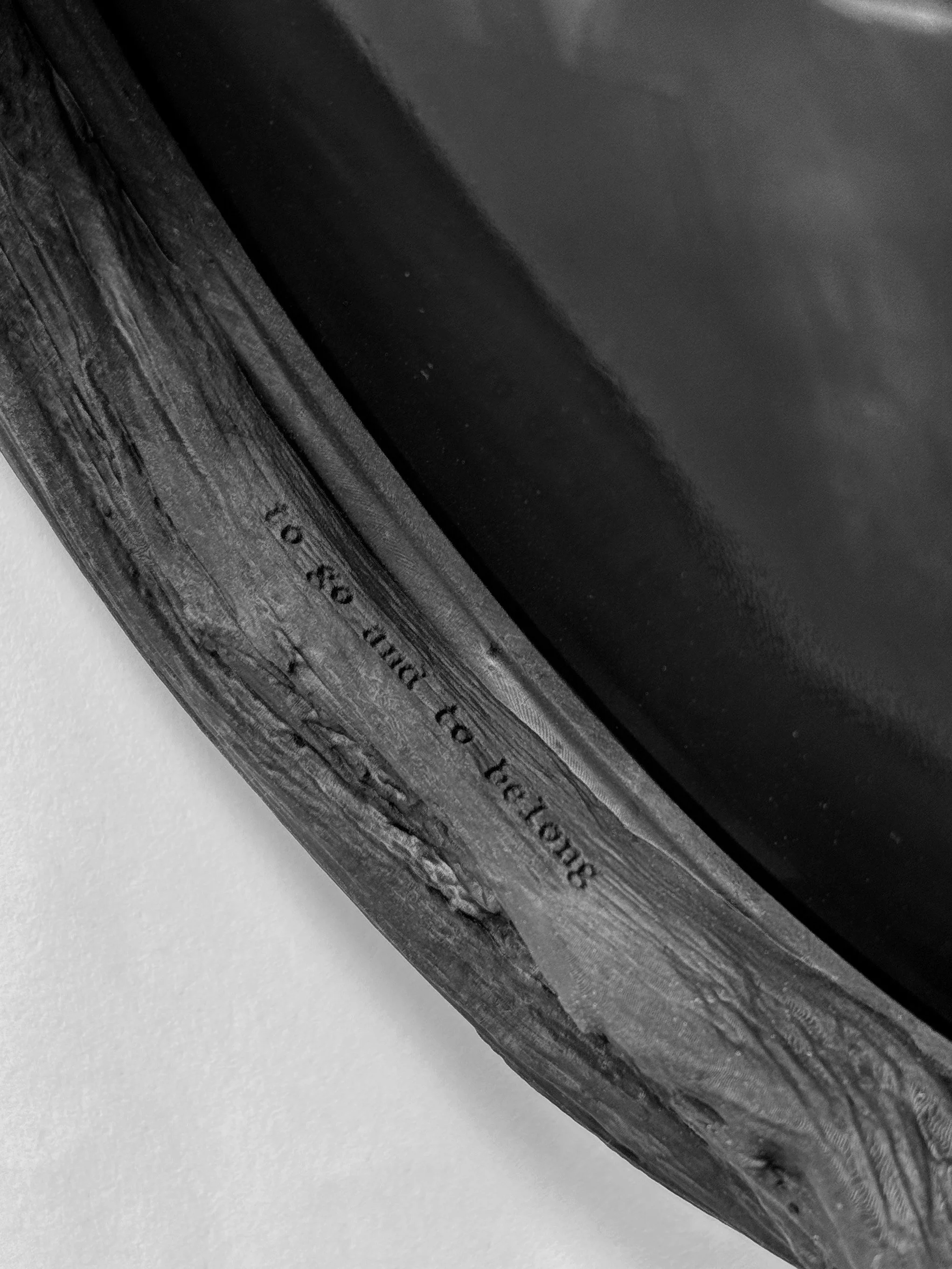  Each mirror presents a reconstruction of the interior or exterior architecture of one of the town’s houses. These structures were rebuilt and designated as a National Park fifty years after Allensworth’s disappearance .  Nelson Bourrec Carter is int