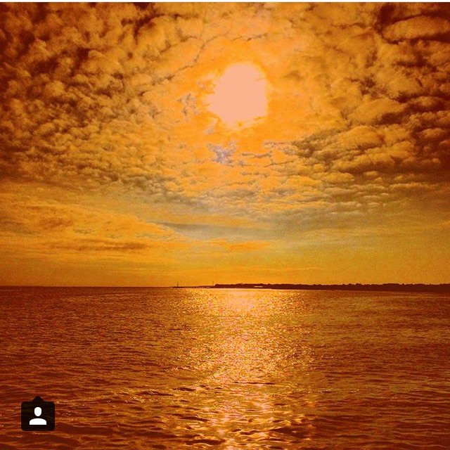 A Fire Island sunset. Courtesy: instagram/ @ivymaud
