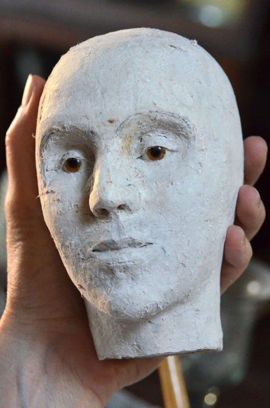 Sculpting the head