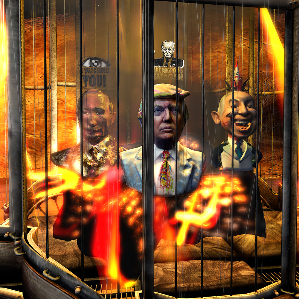 May the Fourth Be With Us!! (and the lawbreakers end up behind bars) (kudos to Eupalinos Ugajin for the portrait busts!)
